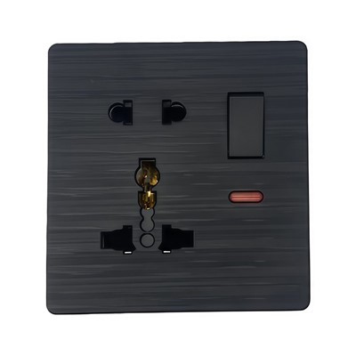 Mönster 16A Switched Socket med 2 -stift